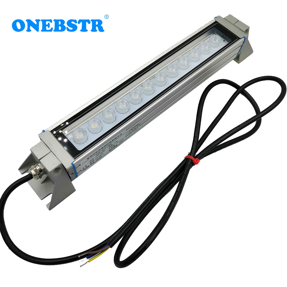 24V/220V LED Milling CNC Machine Tool Light Lathe Workshop Working Lamp Explosion-proof Oil-proof Waterproof Light Emitting Lens