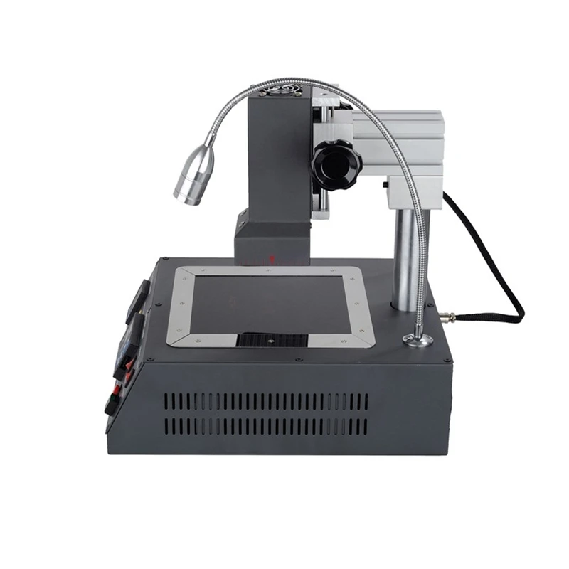 ACHI IR6500 Infrared BGA Soldering Rework Station For Motherboard Chip PCB Refurbished Repair System With Brush Scraper Glove