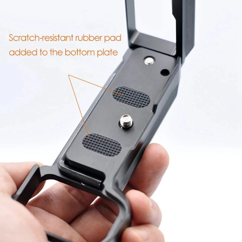 Pro L Type Bracket Vertical Quick Release Tripod Plate Grip Handle for SONY A7C A7 C  Arca-Swiss RRS Tripod Ball Head