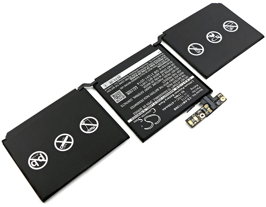 cameron sino battery for Apple A1708, MacBook Pro 13, MacBook Pro 13 (MPXW2CH/A), Macbook Pro 13 2016,