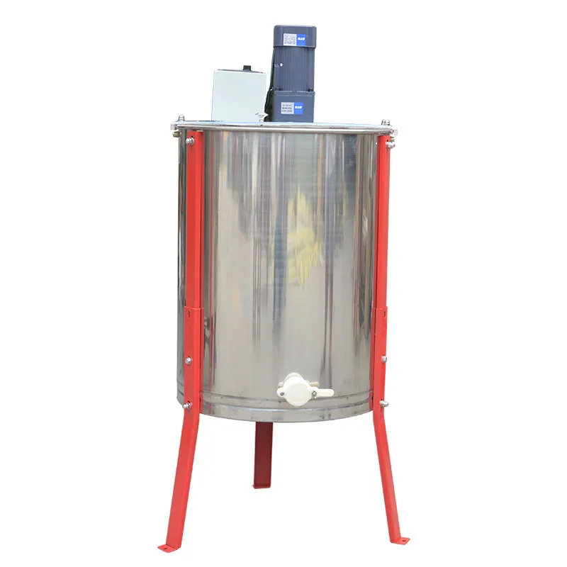 New Arrival 4 Frames Electric Honey Extractor Stainless Steel Apiary Centrifuge Honey Bucket Beekeeping Tools