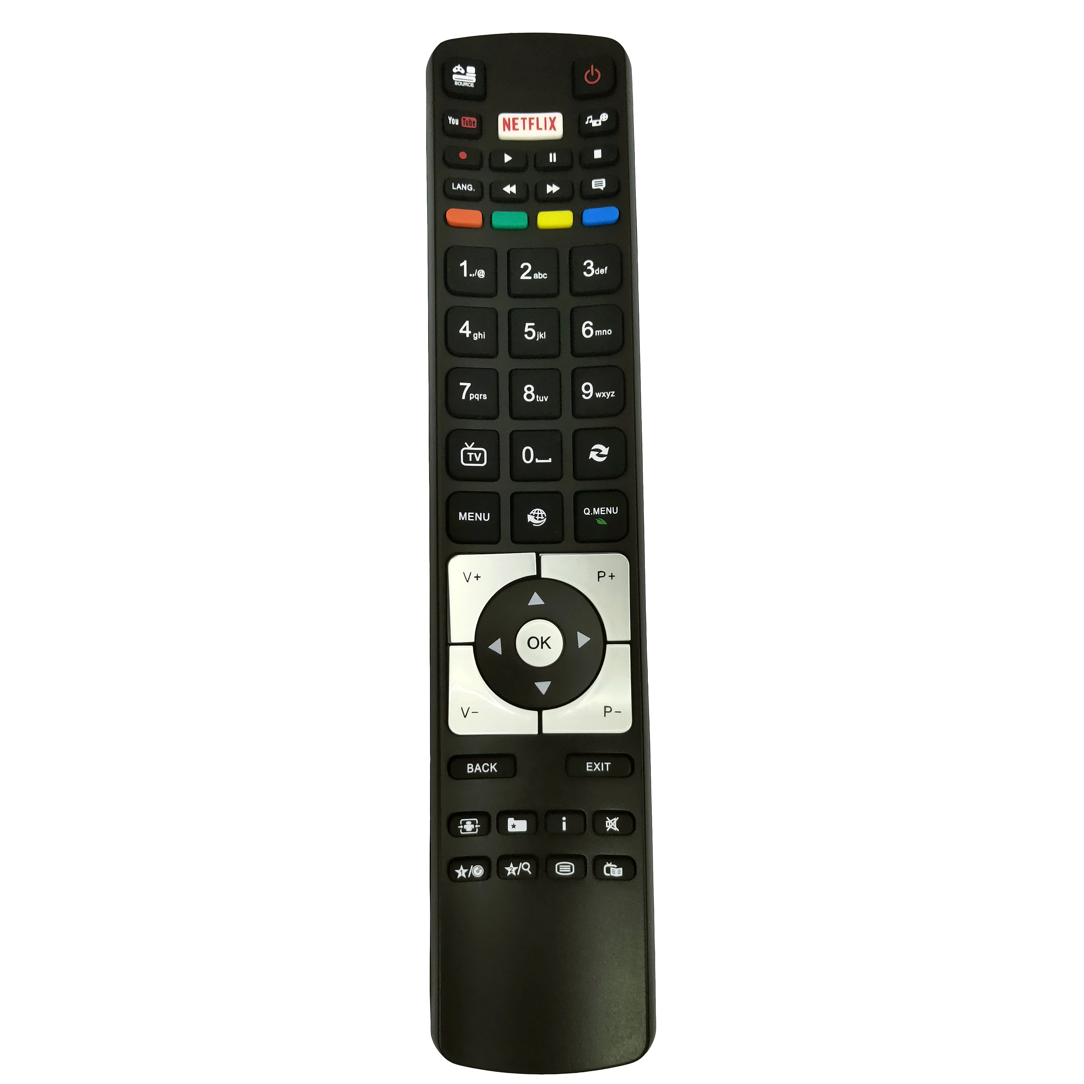 NEW RC5118 Remote control Replacement for Telefunken TV RC5117 65AO2SB 22HYC06 24HBC05 24HBC05A 24HYC05 32HBC01 32HBC01A