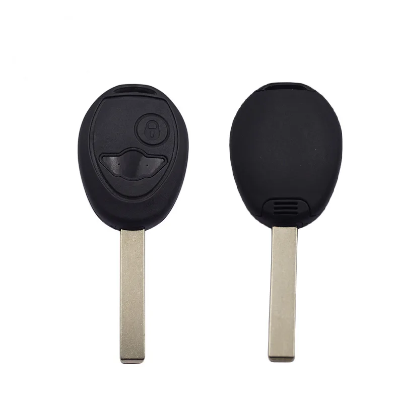 Cocolockey 2 Button Car Key Case Replacement Car Key Cover Shell Holder Fob Accessories Fob for BMW Mini Cooper  S R50