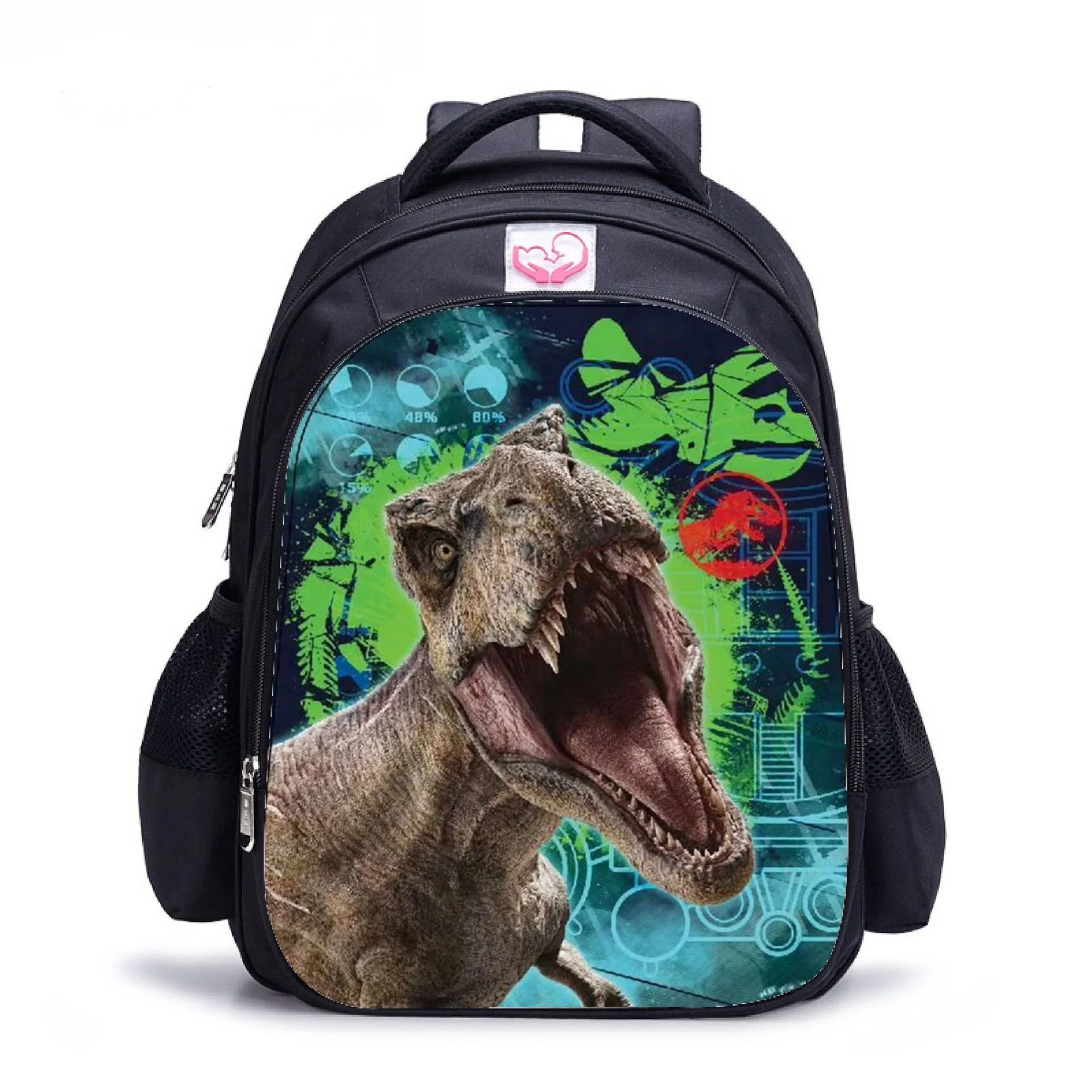 New 3D Printing Dinosaur School bag For Boys 13/16inch Primary Animal Children Backpack For Teenager Rucksack Mochila Infant