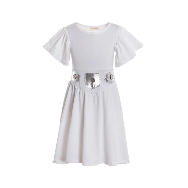 Princess fashion leia skater dress