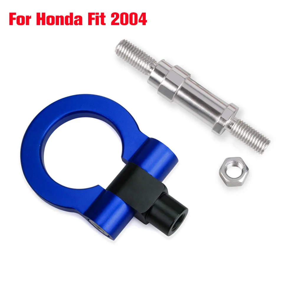 

Universal Car Billet Aluminum Screw-On Front Auto Tow HooK Ring Kit for Honda FIT 2004 TH006