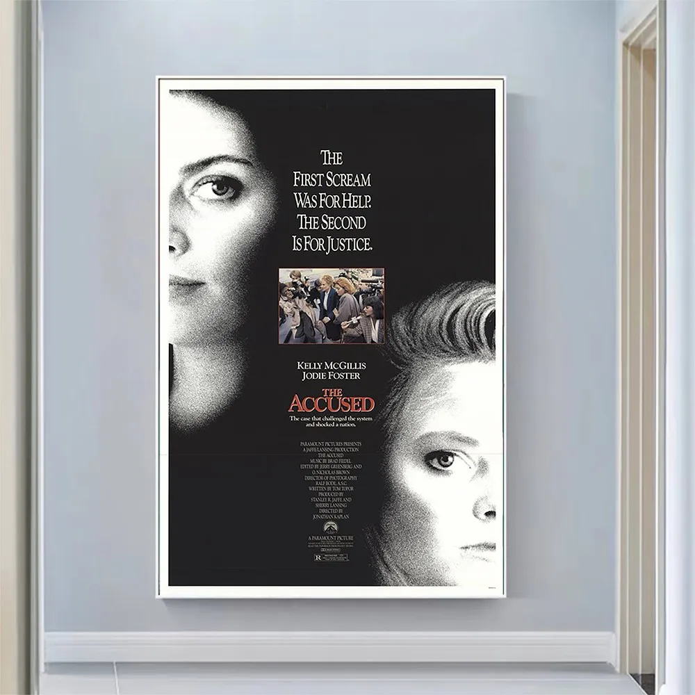 

V2146 The Accused Vintage Classic Movie Wall Silk Cloth HD Poster Art Home Decoration Gift