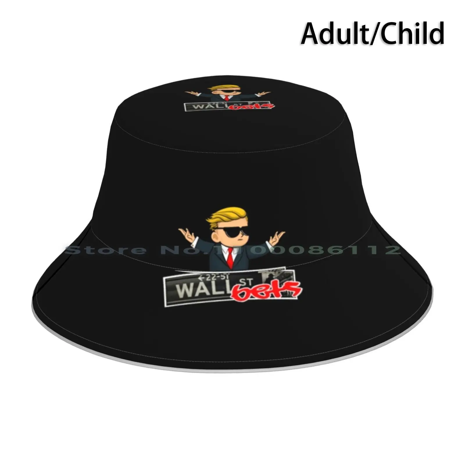 Wall Street Bets Bucket Hat Sun Cap R Wallstreetbets Wsb Wall Street Bets Stonks Stock Market Reddit Investing Brimless Knitted