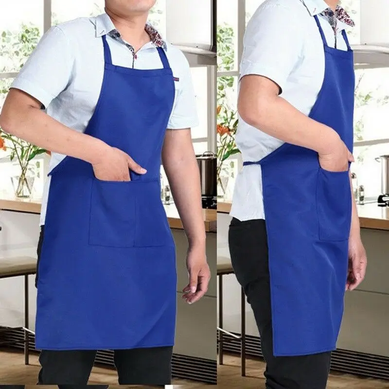 Apron Kitchen Wipeable Waterproof Oil-Proof Cooking Baking Sleeveless Aprons For Women Baking BBQ Sleeveless Hairdresser Apron