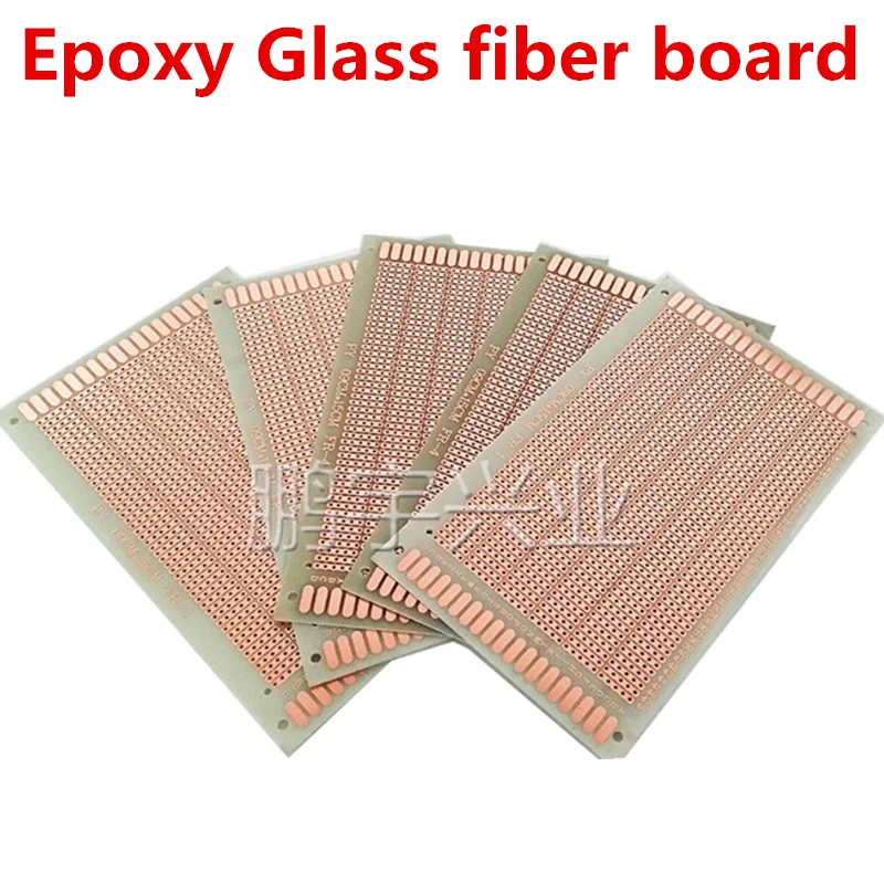 1pcs Epoxy Glass fiber board  Antioxidation experiment board PCB single  5x7 7x9 9x15 10x22 12x18 13x25cm 5*7 7*9 9*15 10*22