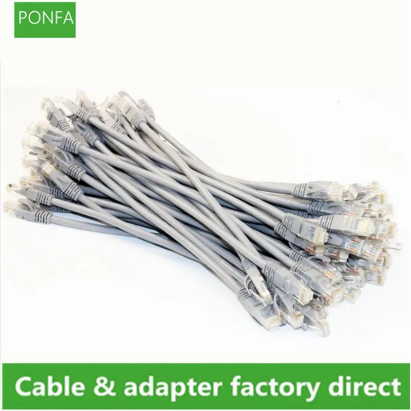 RJ45 CAT5 CAT5e UTP kabel sieciowy Ethernet męski na Ethernet męski RJ45 Patch LAN krótki kabel rozszerzona linia 0.1m/0.2m/0.3m/0.5m/1m