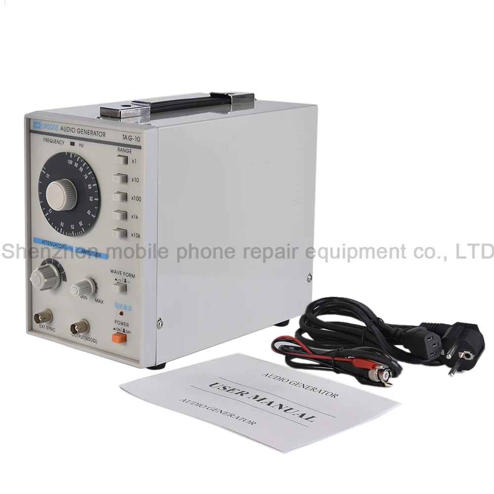Imagem -06 - Gerador de Sinal de Alta Precisão Etiqueta101 Gerador de Áudio Digital de Baixa Frequência Função de Medição 10hz-1mhz