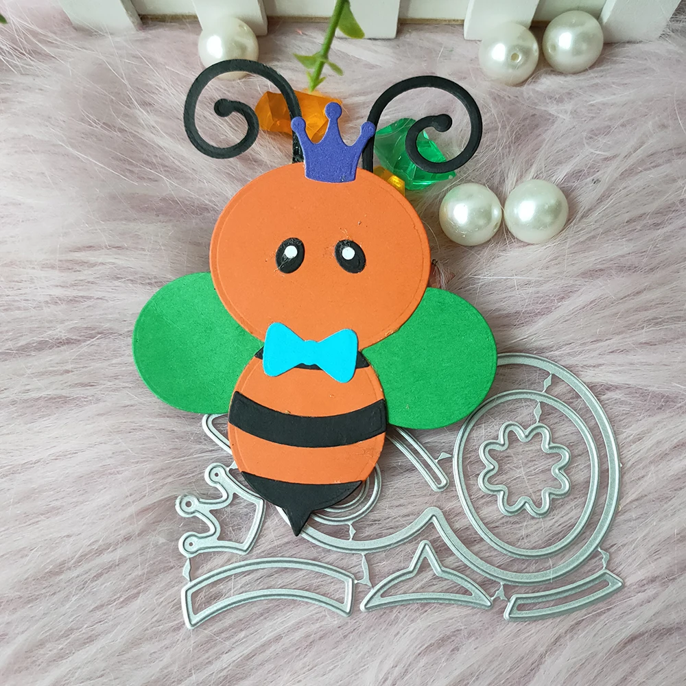 

New Bees metal cutting die mould scrapbook decoration embossed photo album decoration card making DIY handicrafts