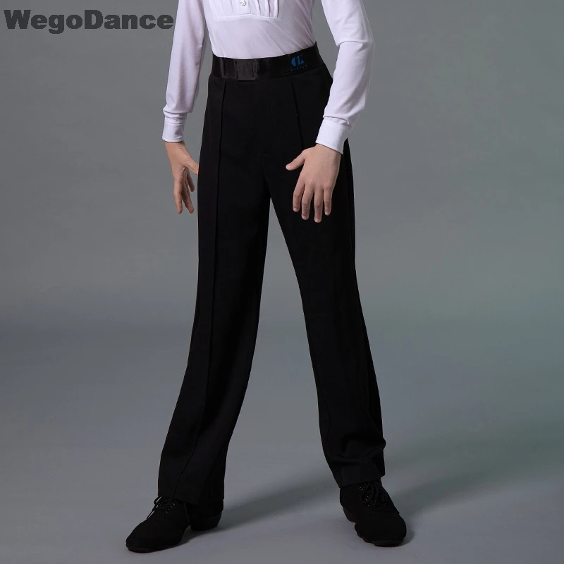 New Boy Latin Dance shirt bodysuit Wear Black Tango top Samba Rumba Competition Pant Child Ballroom Dancing Clothes 110-170CM