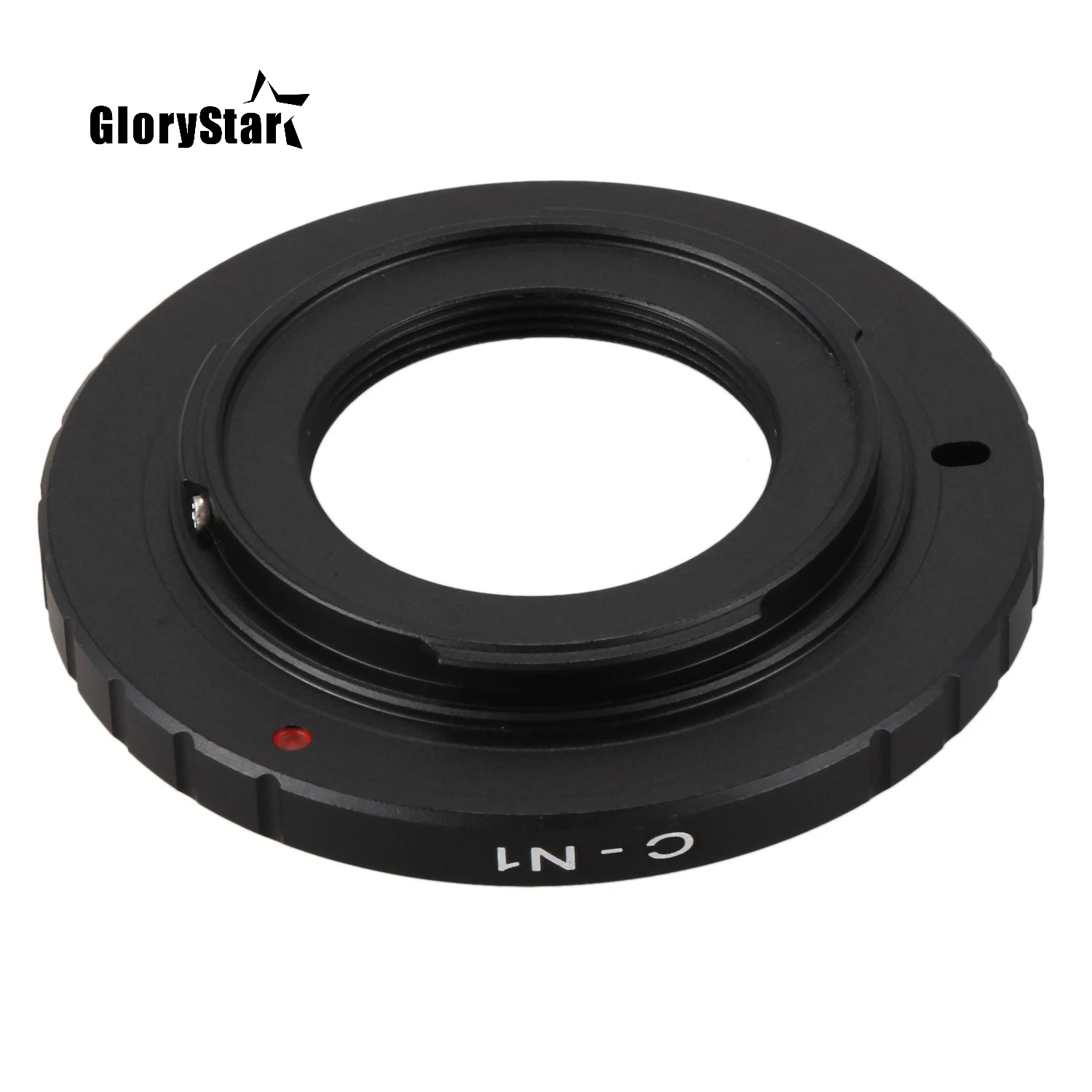 GloryStar 16mm C-Mount Cine Movie lens for Nikon 1 Mount J1 V1 J2 V2 J3 V3 J4 Camera Lens Adapter Ring C-N1 C-Nikon 1 Black