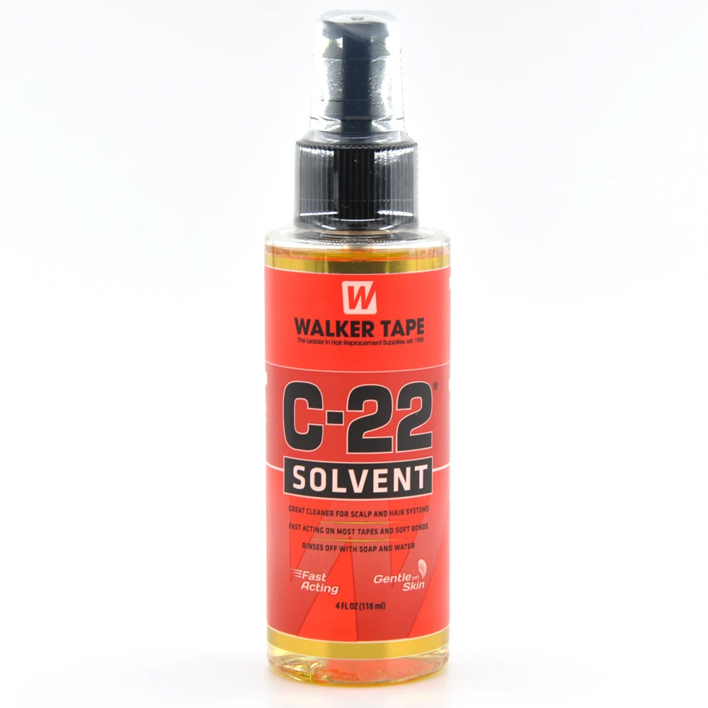 

4FL.OZ(118ml) C-22 adhesive solvent by Walker Tape C22 Solvent 4 Oz Spray For Lace Wigs & Toupees