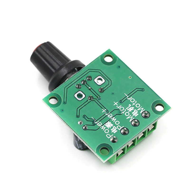 1.8V 3V 5V 6V 12V DC Motor Controller PWM Speed DC1.8V-12V 2A Electric Low Voltage Mini Regulator Switch Adjustable Drive pump