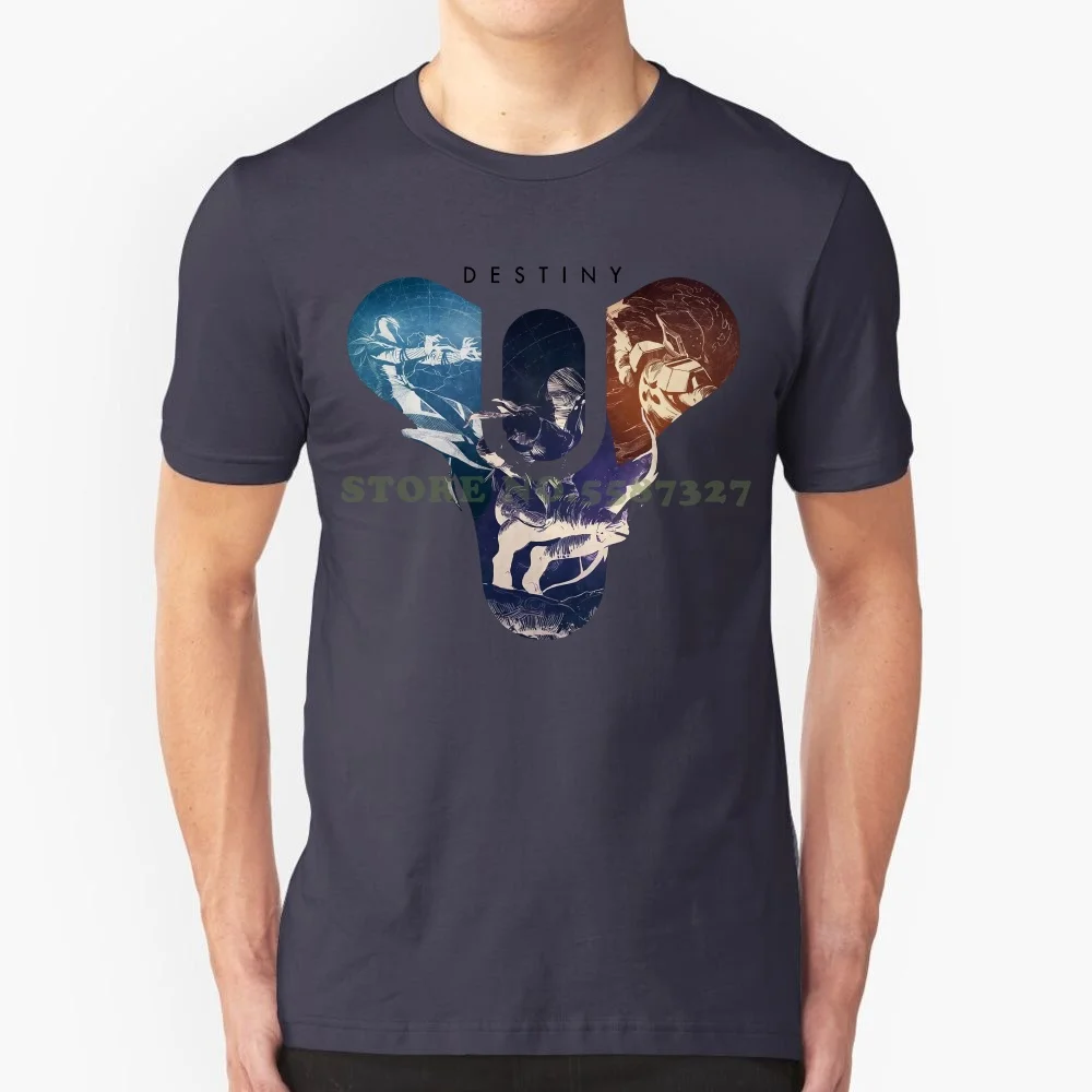 Cost Effective High Fashion Short Sleeved Destiny Bungie Videogame Massive Multiplayer Exclusive Limited Men T Shirt Anime