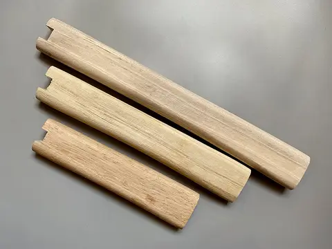 Standard Wood Handle For Japanese Sword Samurai Katana Handle
