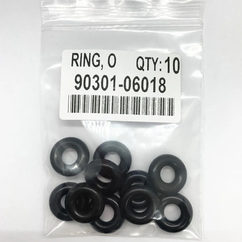 Wholesale 10pieces 90301-06018 For Toyota Lexus GDI fuel injector repair kits rubber oring