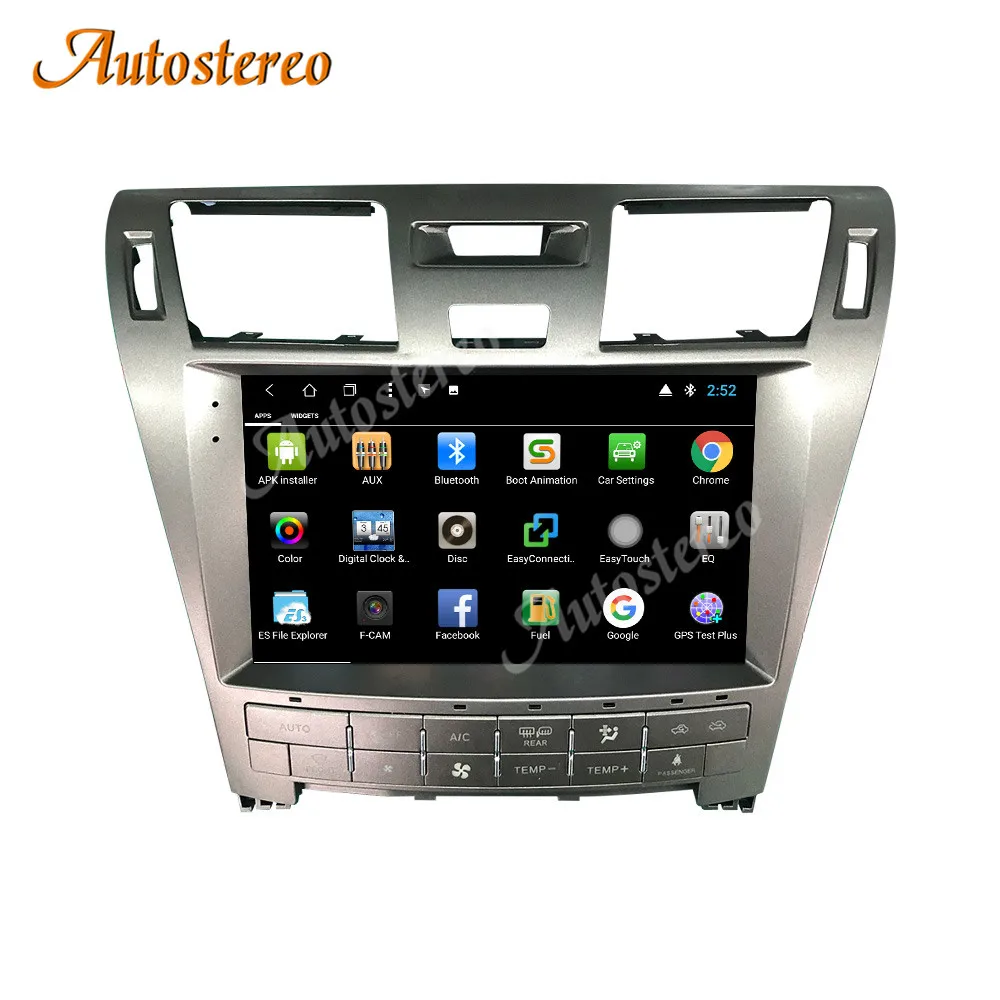 For Lexus LS460 LS 460 LS600H 2006-15 Android 10.0 6GB+128B Car GPS Navigation Multimedia Player Auto Stereo Radio Tape Recorder