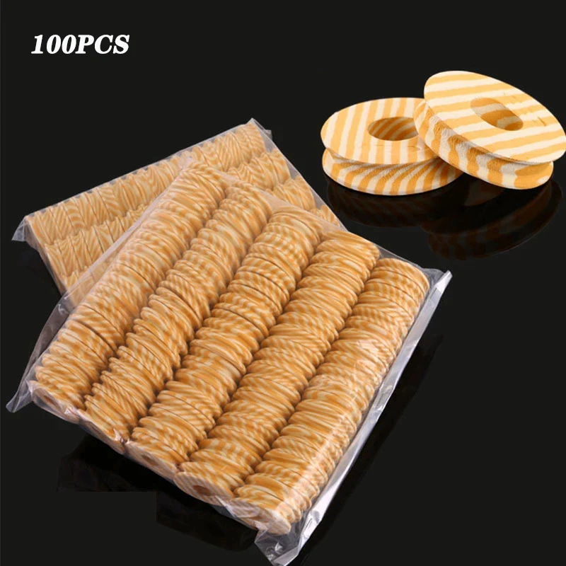 100 stücke Angelschnur Winding Board Spule Tackle Zubehör Schaum Wichtigsten Spule Tragbare Angeln Zubehör Werkzeug Liefert – Detail 2