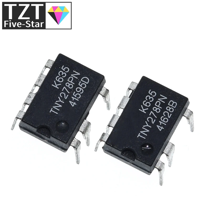 10PCS TNY278PN DIP7 TNY278P DIP TNY278 DIP-7 278PN new and original IC