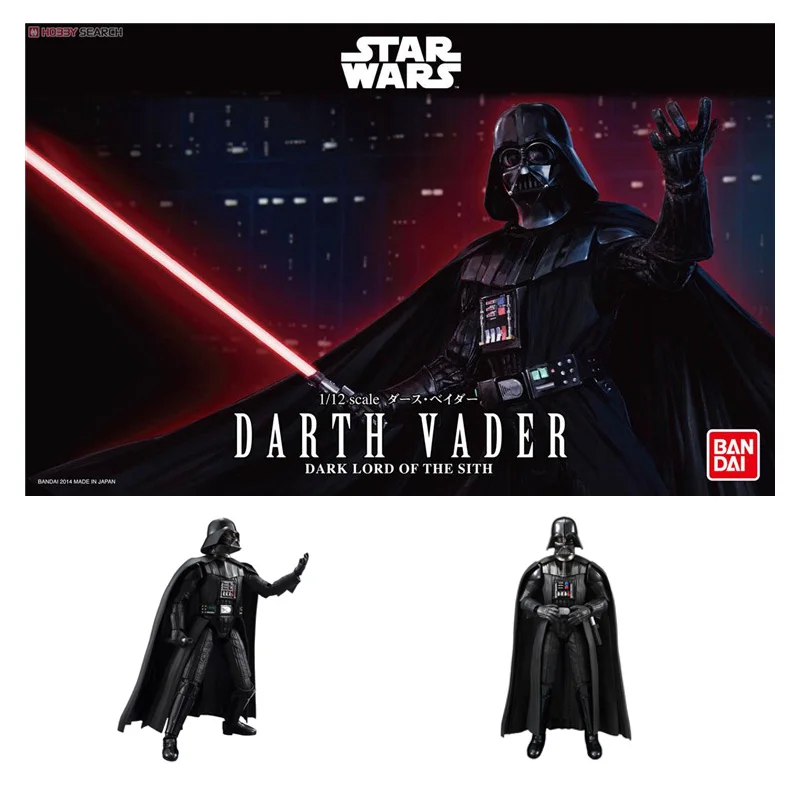 

BANDAI Japanese Model Star Wars Galaxy Empire 1/12 DARTH VADER Figure Dake Lord Of The Sith Assembly Toy Robot Kids Gifts