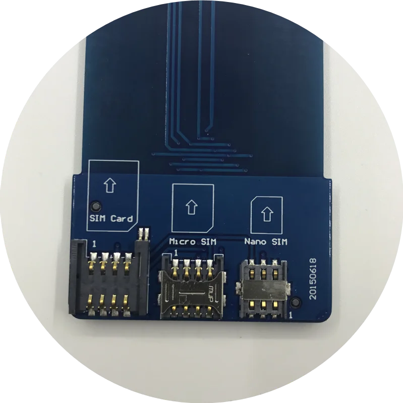 Oyeitimes simカードピンボードアダプタコンバータsimカードスマートicカードのためのミニマイクロナノ 2FF/3FF/4FF simカード
