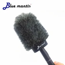 Dead cat Slip-on Windshield Integral Microphones Fur Cover For Interview Microphone Outdoor Shooting Mic Furry Windshield Cover