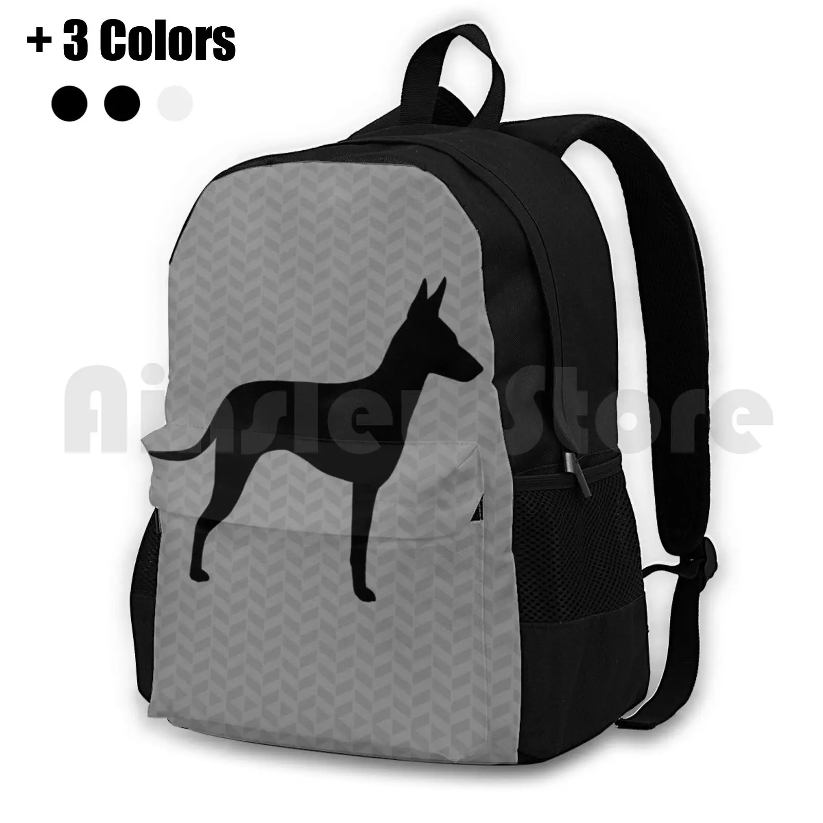 

Terrier Silhouette ( S ) Outdoor Hiking Backpack Riding Climbing Sports Bag Animals Dog Dog Silhouette Terrier Mannie Pet Dog