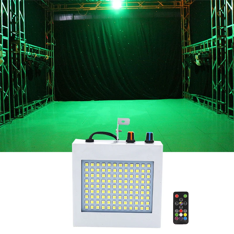 Fernbedienung 108 stücke LED Strobe Licht Mini Star Strobe LED Nacht Club Bar Disco Musik Sound Aktiviert Partei Strobe Licht/LED Fash Lampe