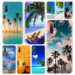 Sea Tropical palm trees Beach Phone Case Cover for Xiaomi Redmi Note 13 12S 12 11 11S 11T 11E 10 Pro 10S 9 9S 9T 8 8T 7 Plus Pri