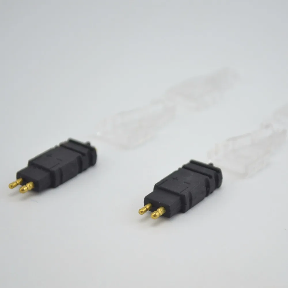透明ゴールドプレート更新アダプタ HD580 HD600 HD650 ヘッドフォンヘッドセット diy のヘッドフォン用 upgrate ケーブル