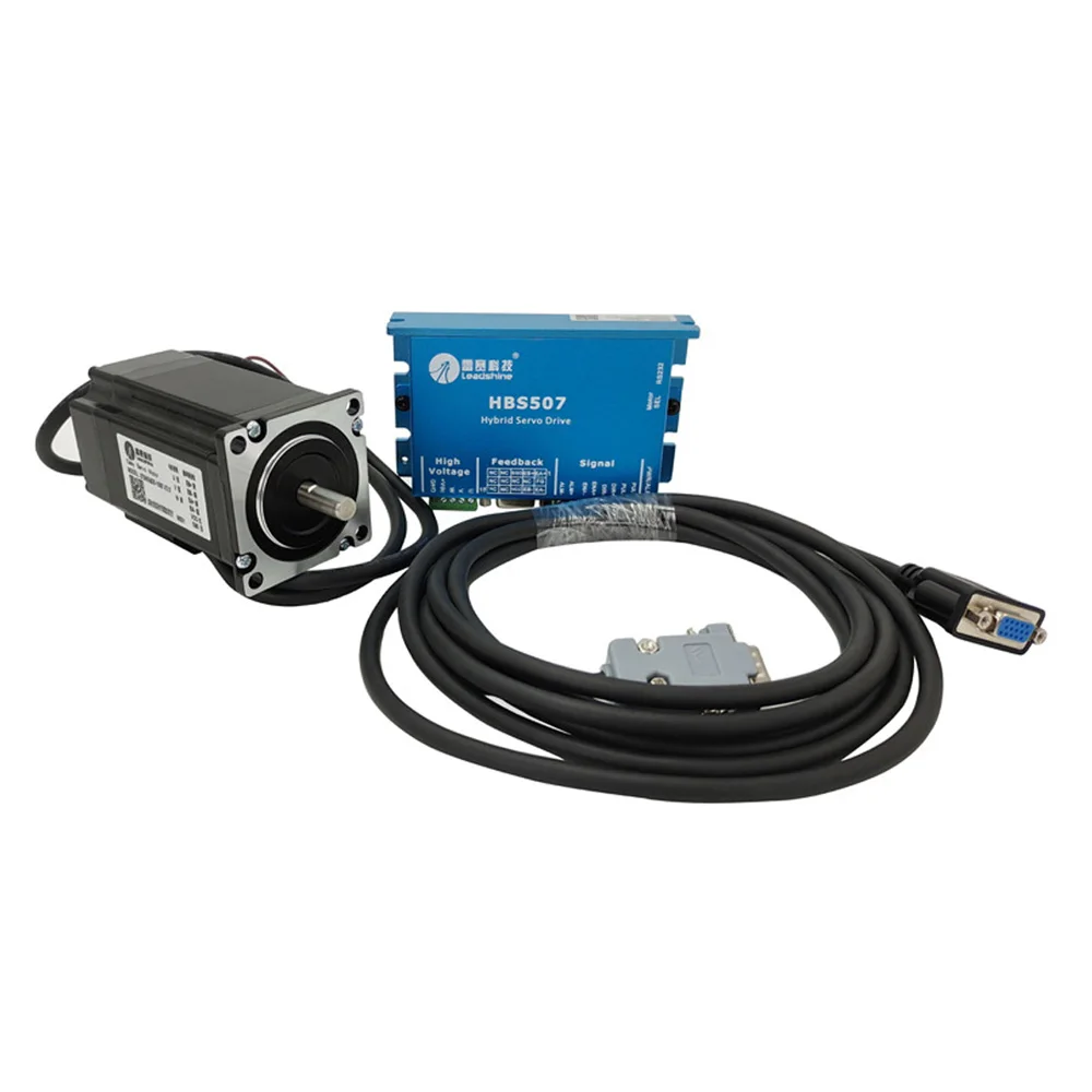 Cloudray Leadshine HBS507+573HBM20-1000  nema23 3 Phase Hybrid Servo Closed Loop
