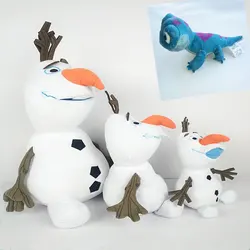 Hot Movies 30cm 50cm Olaf Plush Kawaii Snowman Cartoon Cute Plush Stuffed Animals Doll Toys Brinquedos Juguetes