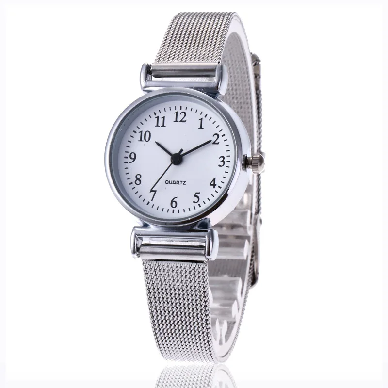 Women Watches Ladies Gold Casual Quartz Bracelet Watch Women Metal Mesh Stainless Steel Dress Watches Relogio Feminino For Gifts