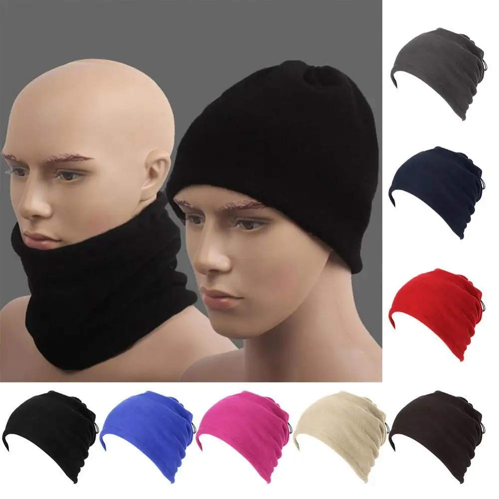 75% Discounts Hot! Solid Color Outdoor Cycling Sport Warm Face Mask Neck Gaiter Balaclava Scarf Hat