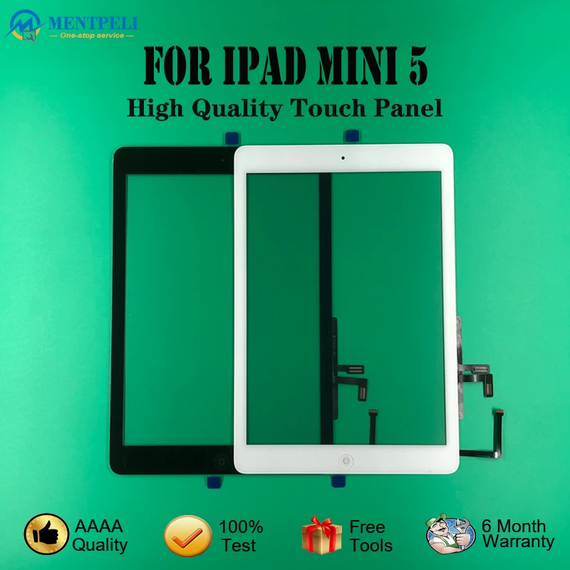 

MENTPELI For iPad Mini5 A2133 A2124 A2125 A2126 Touch Screen Digitizer Outer Glass Repair Replace