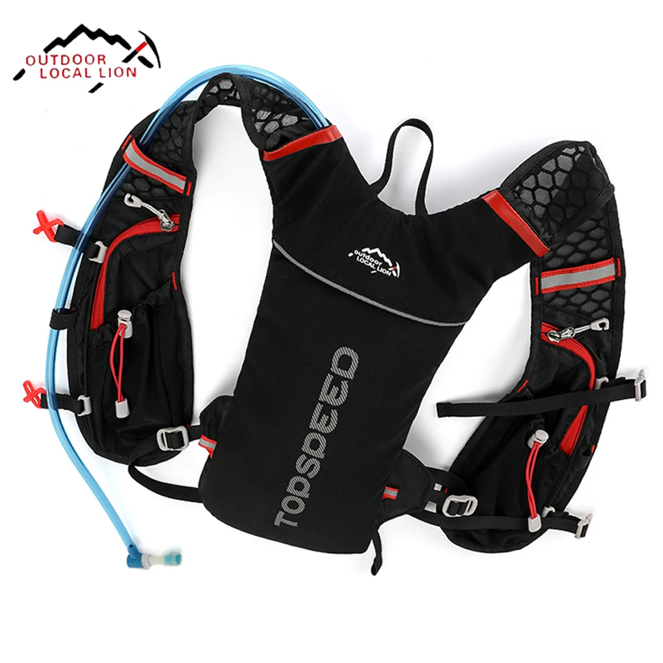 Chaleco transpirable de 5L, mochila ligera para correr, ciclismo, correr, Maratón, montar en bicicleta, bolsa de escalada