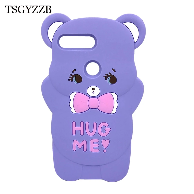 Honor 9 Lite Phone Case For Huawei Honor 9Lite Cover Fundas 3D Cute Pink Horse Unicorn Bear Dog Cartoon Soft Silicone Case Capa