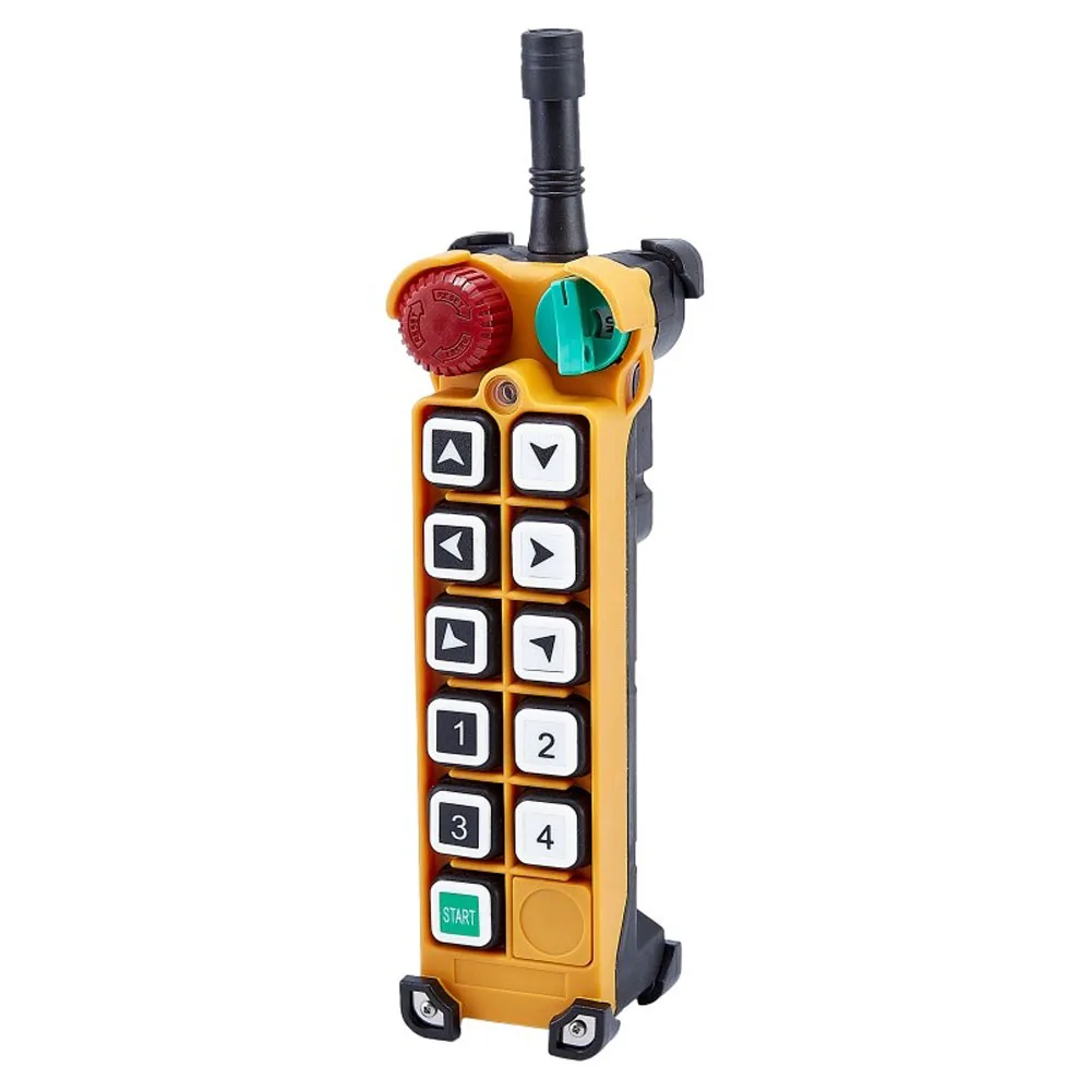 

TELECRANE Wireless Industrial Remote Controller Single Speed Radio Hoist Remote Control 1 Transmitter Only F24-10S