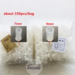 Diesel Common Rail Injector Nozzle Dust Cap 350pcs Inner Diameter 7mm and 9mm Injector Nozzle Protection Cover
