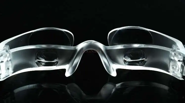 معدات مكبرة عدسة مكبرة ترتدي 300 درجة كبار السن الحول طول النظر الشيخوخي رؤية طويلة النظر