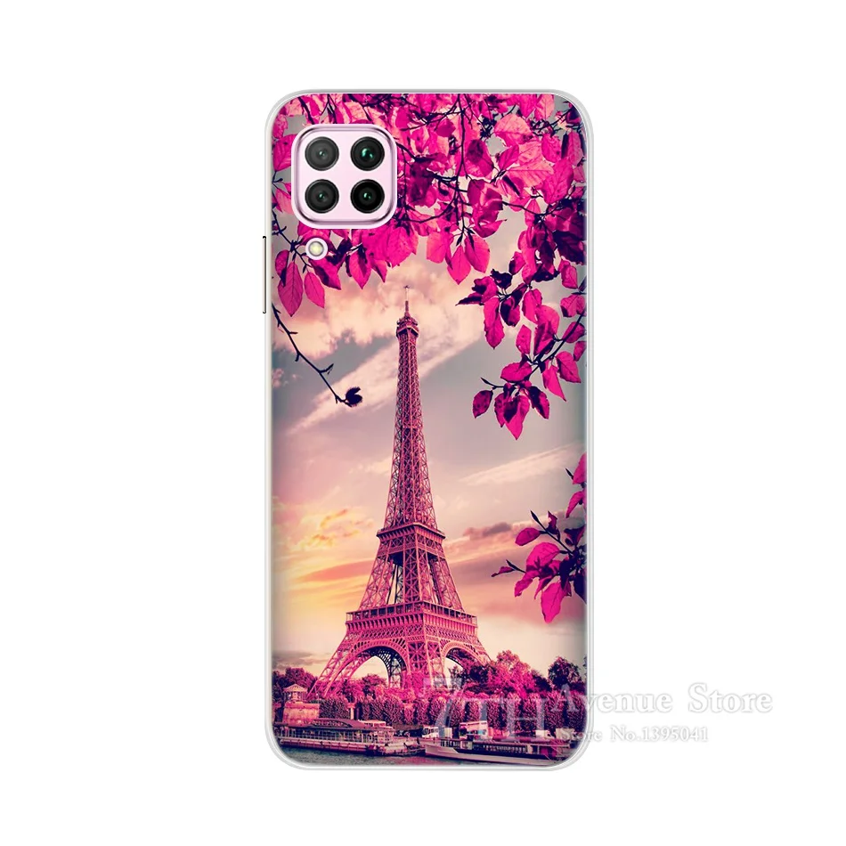 For Huawei Nova 7i Case Huawei Nova7i Phone Cases Fashion Printed Soft Silicone TPU Back Cover For Huawei Nova 7i JNY-L21 L22