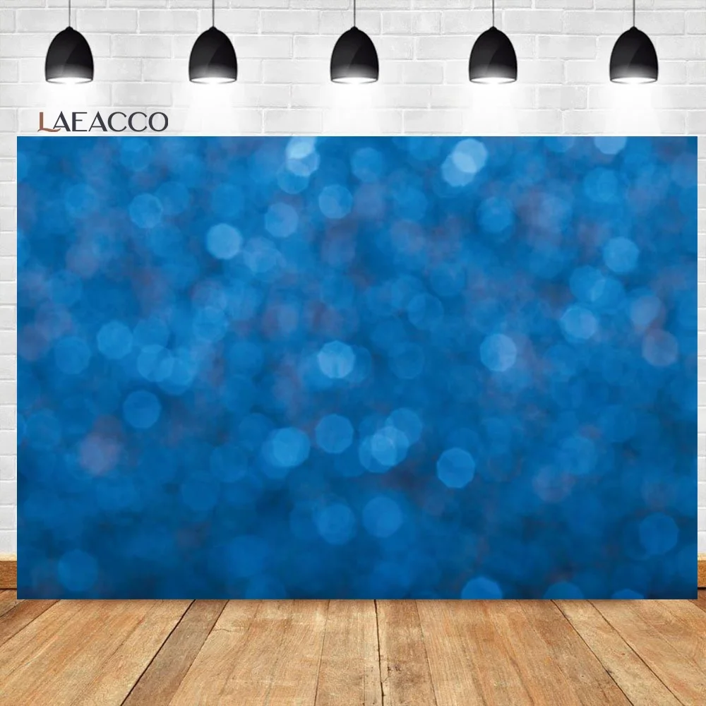 Laeacco Baby Shower Newborn Birthday Backgrounds Colorful Polka Dots Light Bokeh Children Portrait Photography Backdrops Props