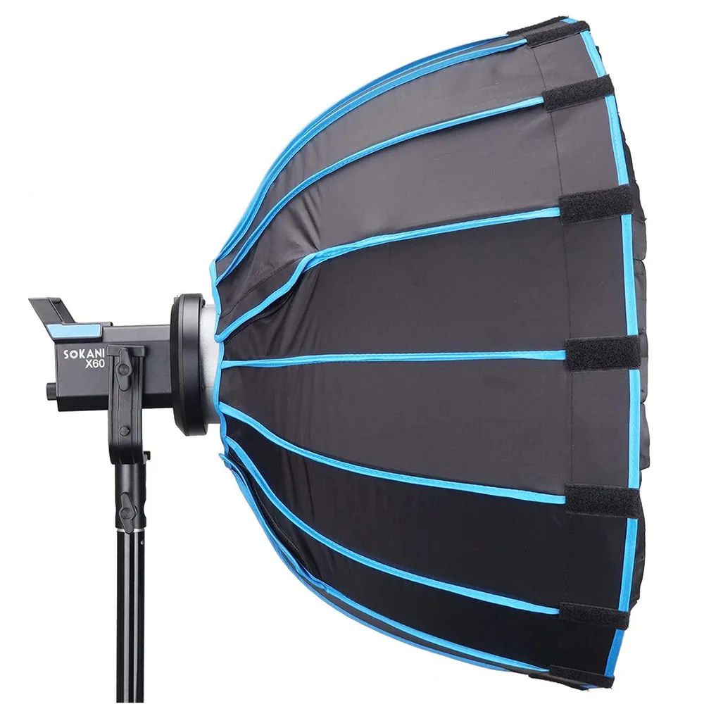 

60cm Sokani X60 Softbox with Bowen mount softbox umbrella for Bowen Photography light GODOX SL60W APuture 120D