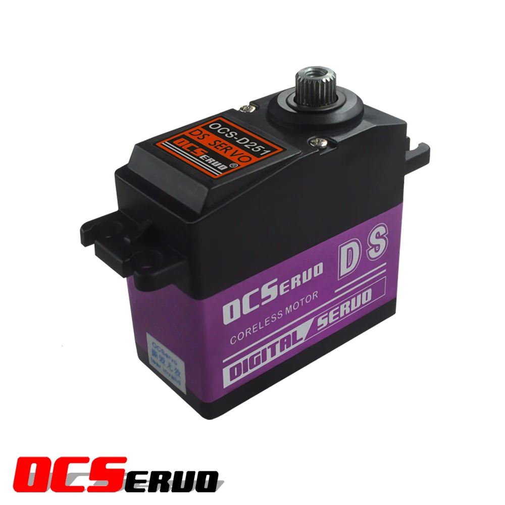 15.8kg.cm@7.2V  57.5g Metal Gear Digital Servo  Coreless Motor OCS-D151