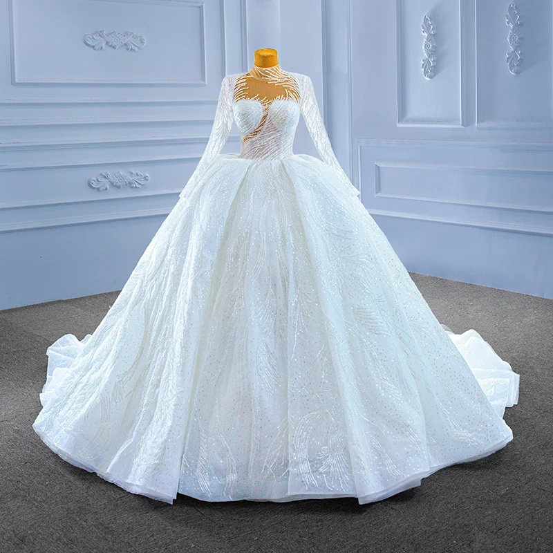 Kisswhite RSM Collection 67408, maßgeschneidertes Hochzeitskleid mit langen Ärmeln, Brautkleider nach Maß, hohe Qualität