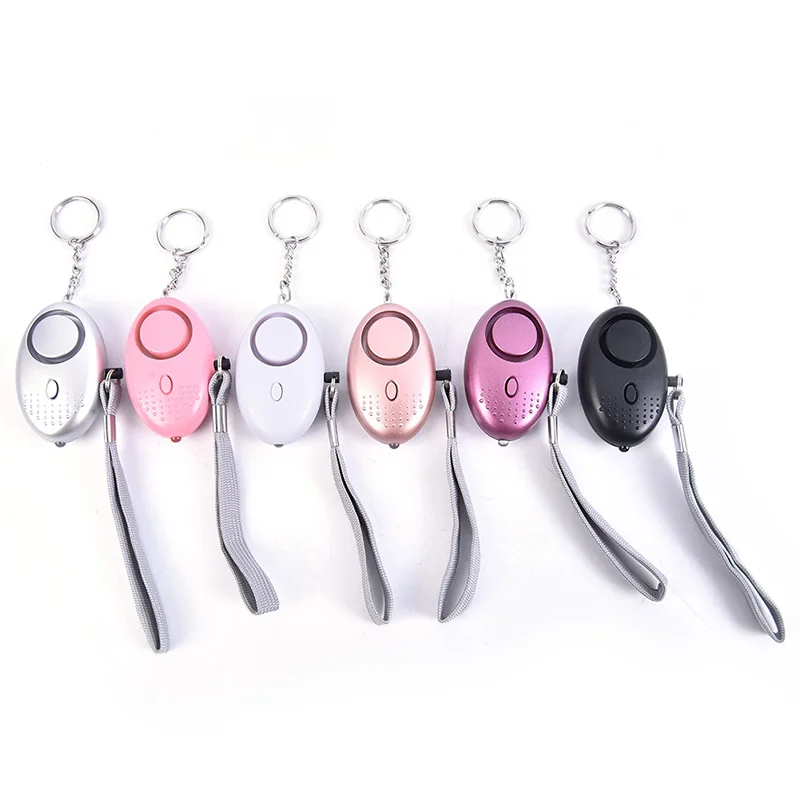 Self Defense Alarm 130dB Security Protect Alert Scream Loud Emergency Alarm Keychain Personal Safety For Women Child Elder Girl